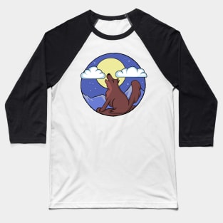 Lonely Wolf Baseball T-Shirt